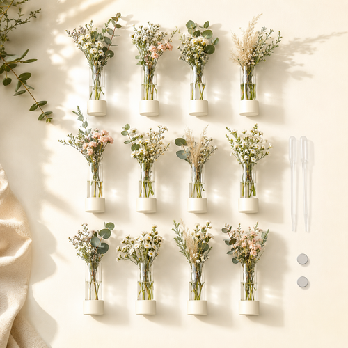 Coffret Éclosie — Mini Vases Floraux Aimantés