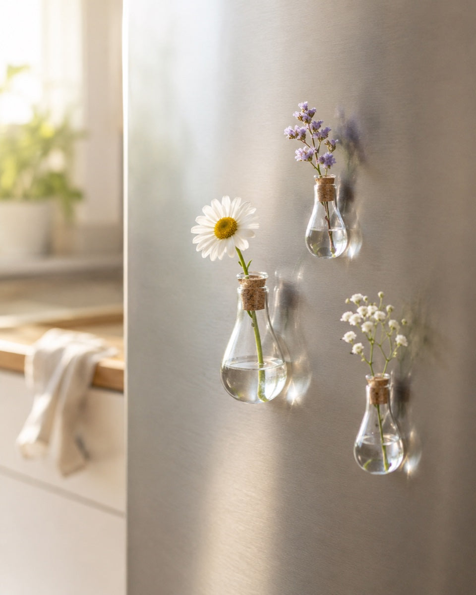 Vase Éclosie — Sur le frigo