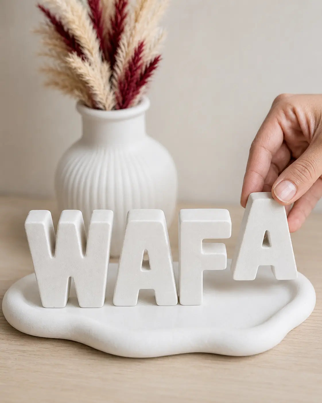 Lettres WAFA personnalisées